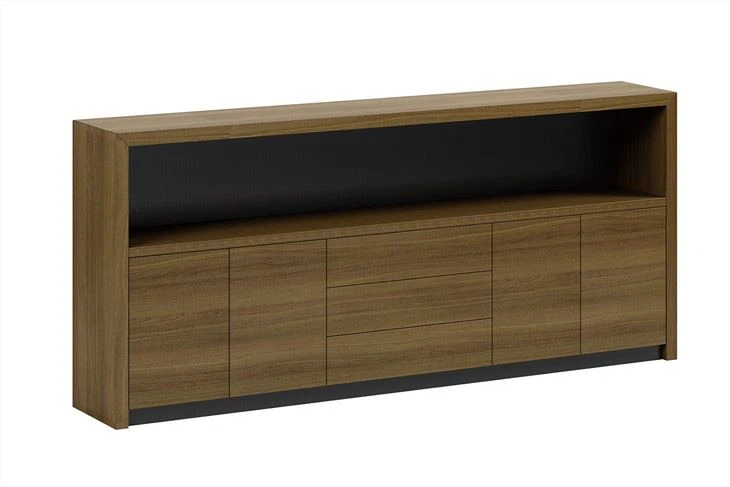 Lemari File Lateral Kayu Solid